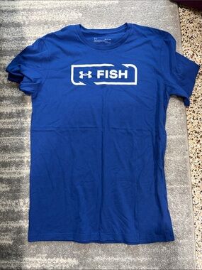 Men’s Under Armour fish shirt